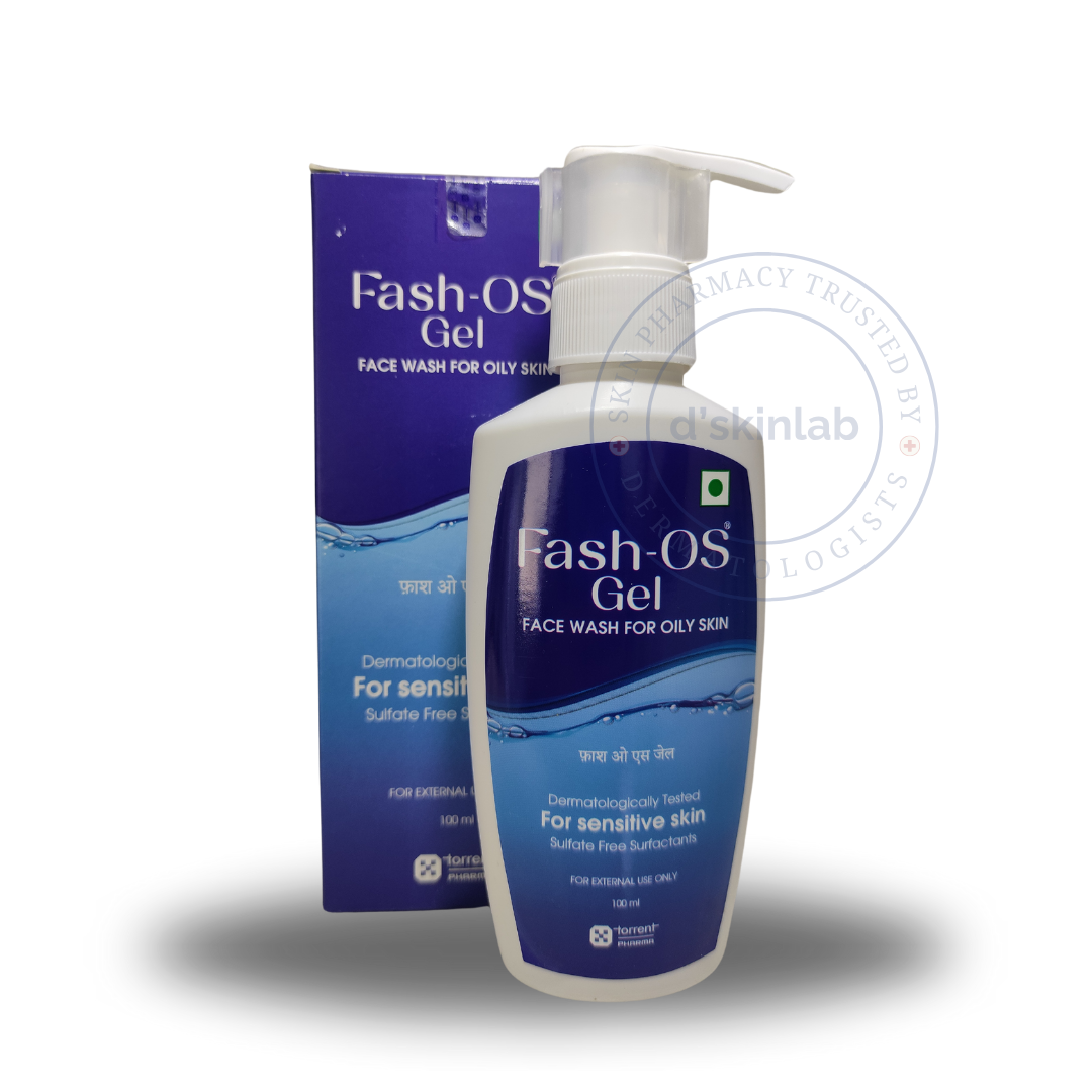 Fash-OS Face Wash Gel | For Oily Skin | Skin Glow I Brightening I 100 ml