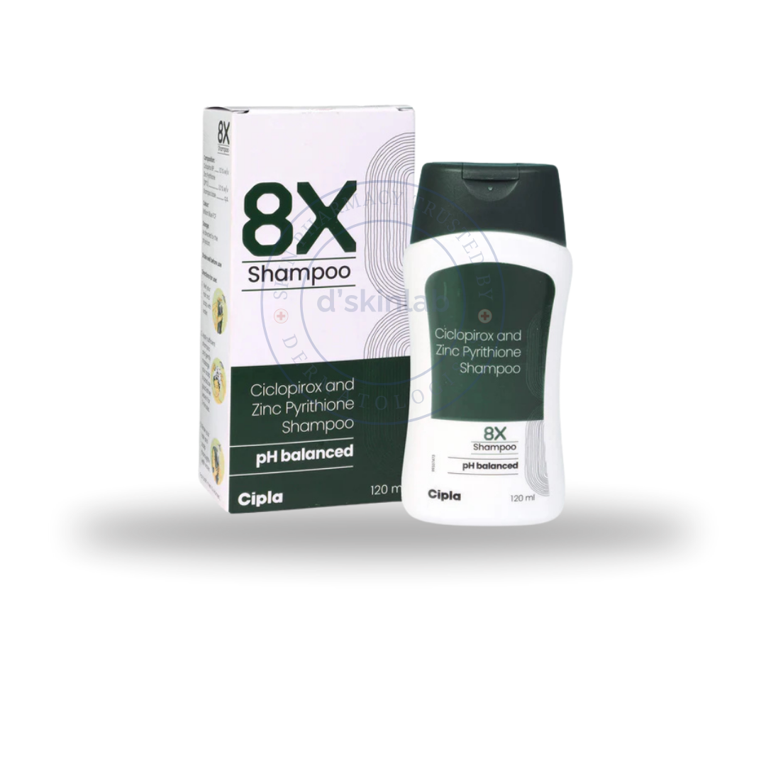 8X Shampoo | Anti-dandruff | 120 ml