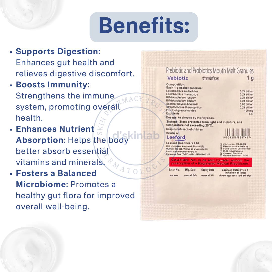 Vebiotic Sachets 1g | 1 Sachet