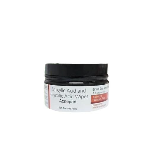 Regaliz Acnepad | Salicylic Acid & Glycolic Acid Wipes | Pack of 50 Pads