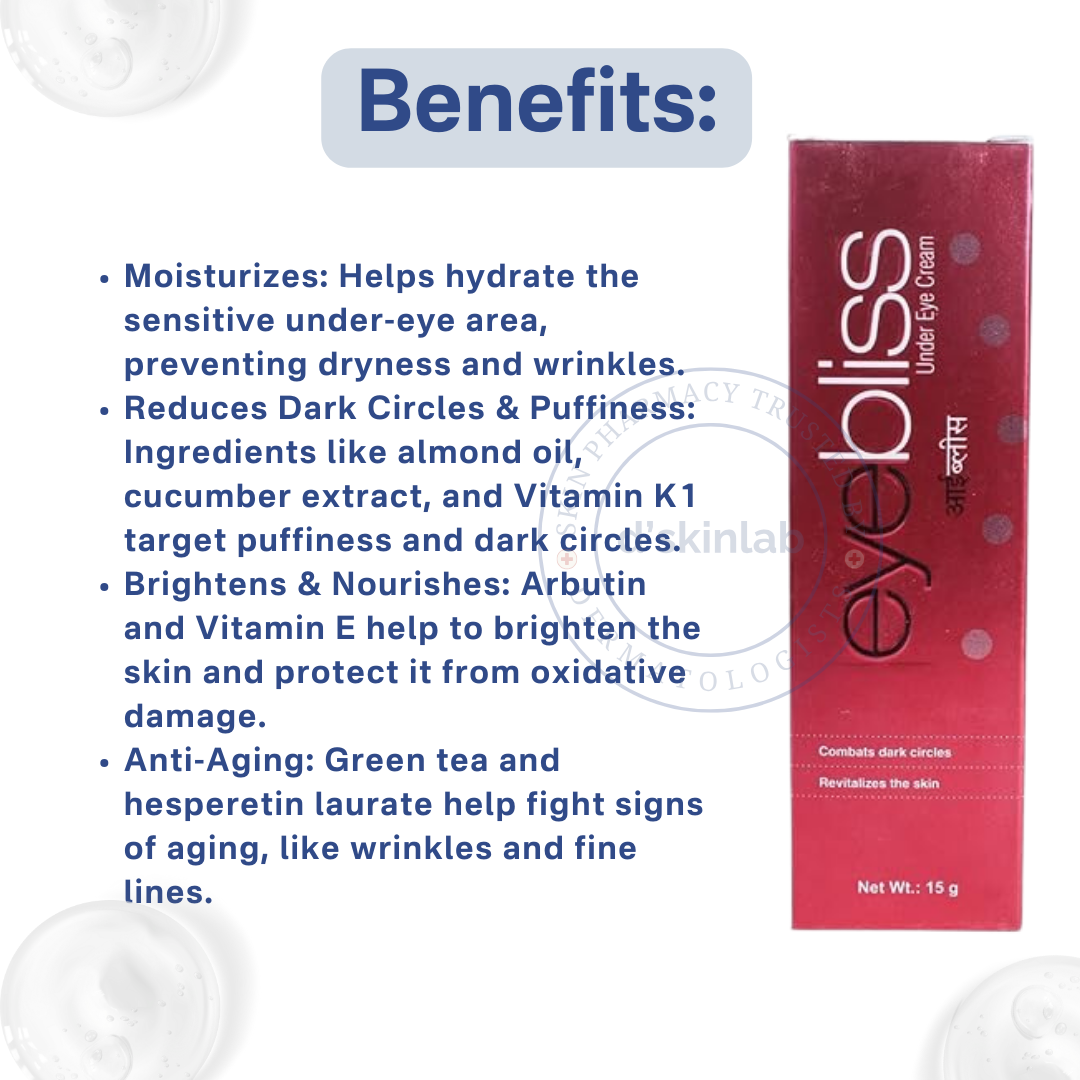 Eyebliss Under Eye Cream | 15g