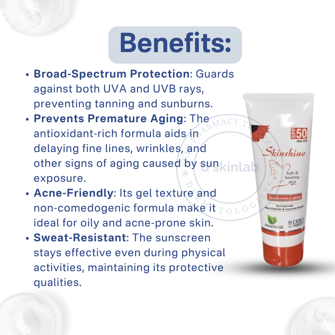 Skinshine Sunscreen Lotion } 100 ml