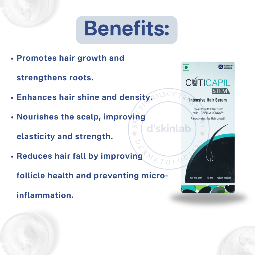 CUTICAPIL STEM Serum | 60ml