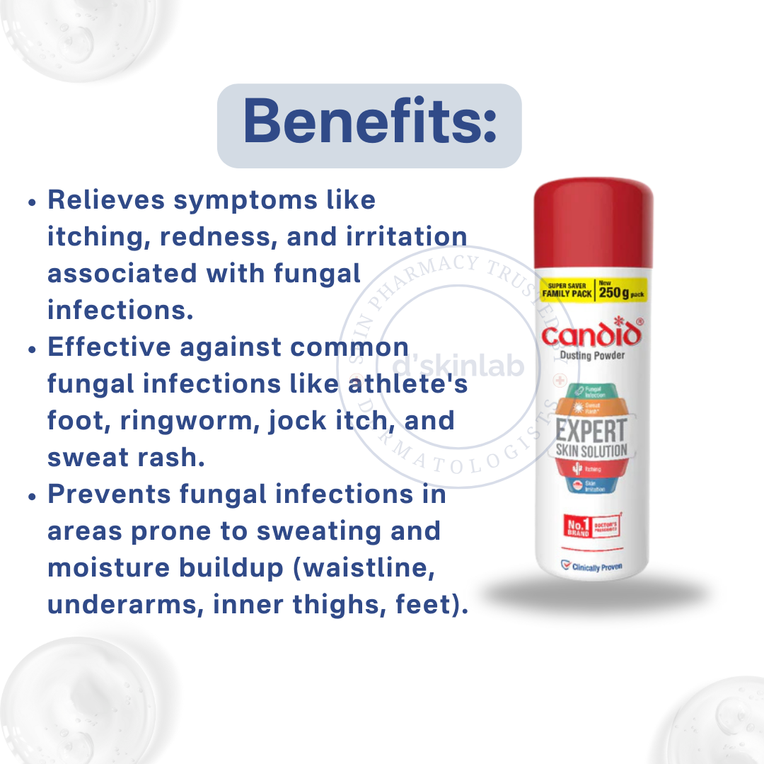 Candid Dusting Powder | Antifungal | 120gm