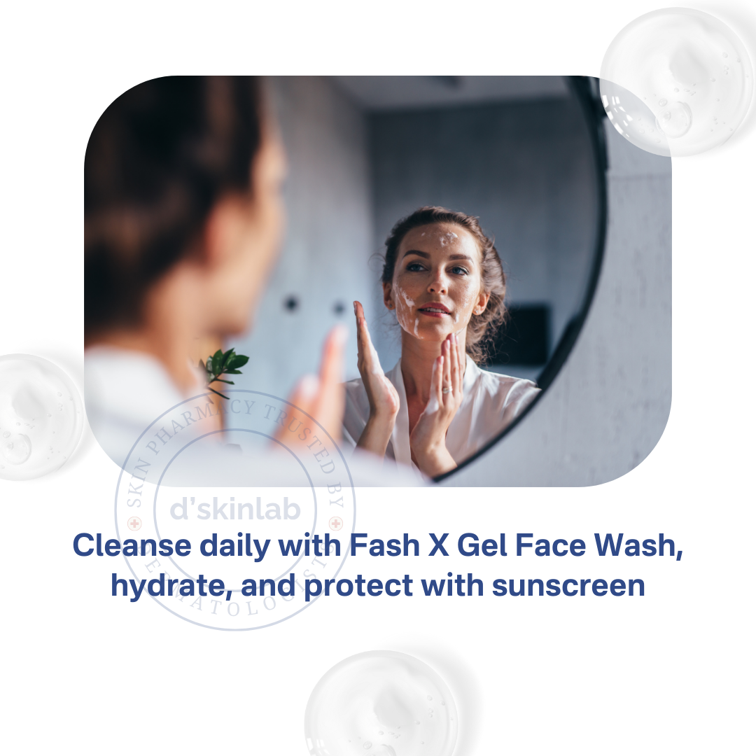 Fash X Gel |Acne Products I Removes Dirt & Excessive Oil Face Wash | 200 ml
