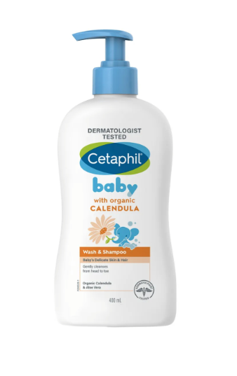 Cetaphil Baby Gentle Wash with Organic Calendula | Galderma | 400ml