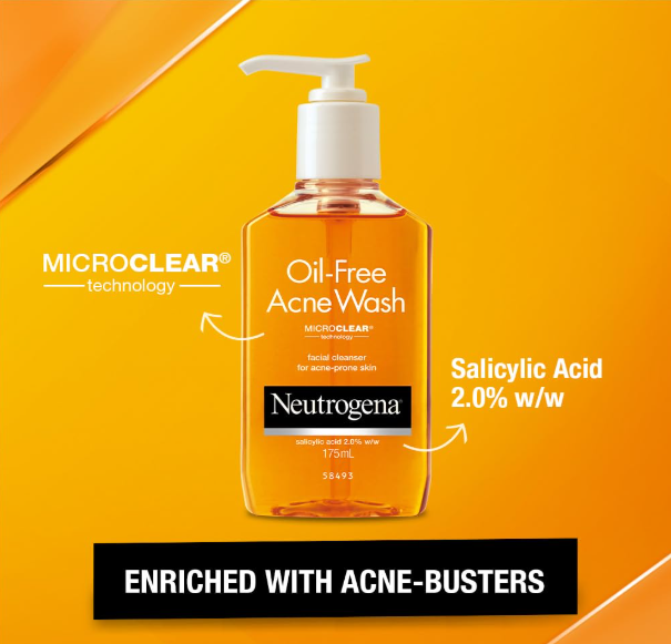 Neutrogena Oil free acne wash | 175ml