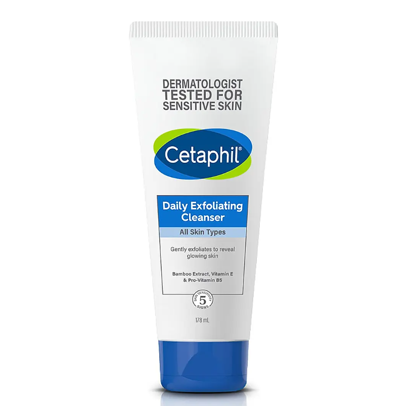 Cetaphil daily exfoliating cleanser with Vit E | 178ml