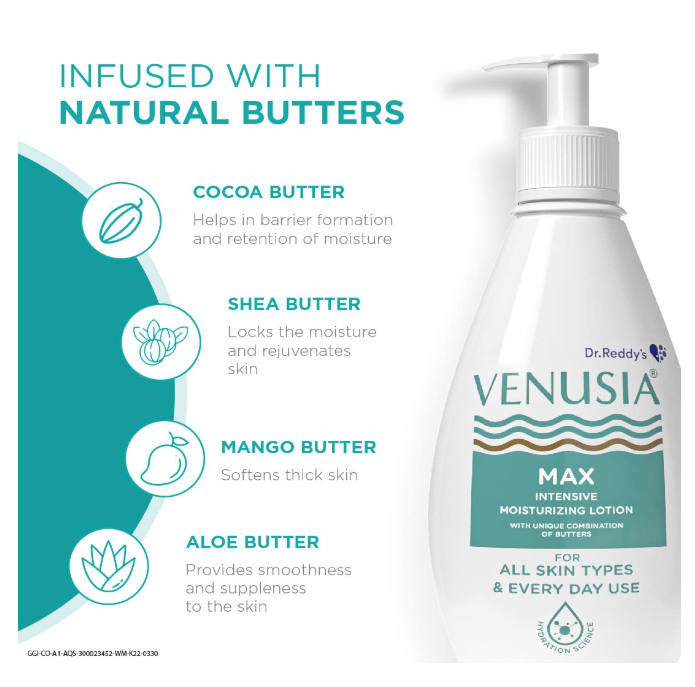 Venusia Max Intensive Moisturizing Lotion | 300gm