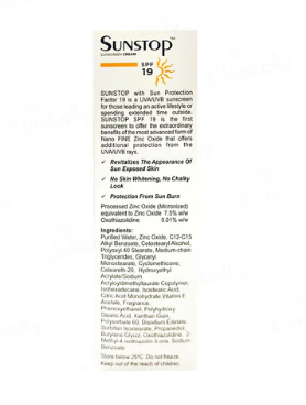 Sunstop 19 Sunscreen | 60gm