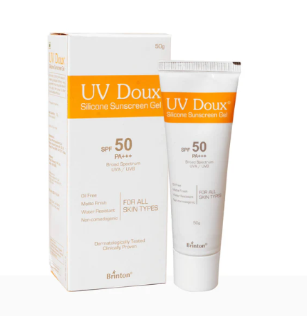 UV Doux Silicone Sunscreen Gel SPF 50 PA+++ | 50gm