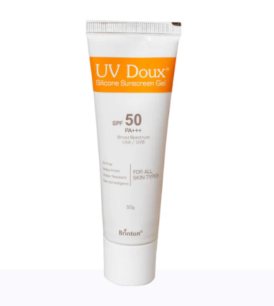 UV Doux Silicone Sunscreen Gel SPF 50 PA+++ | 50gm