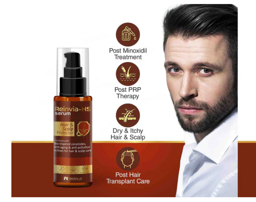 Reinvia-HS Hair & Scalp Protector Serum | 90ml