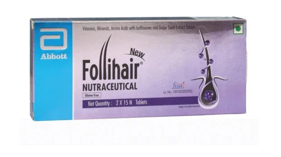 Follihair A Tablet Gluten Free | 30 tabs