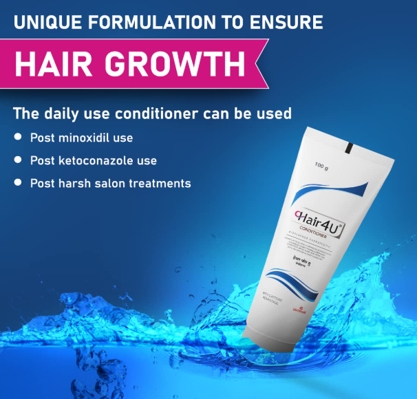 Hair 4U Conditioner with Keratin & Almond Oil | 100ml