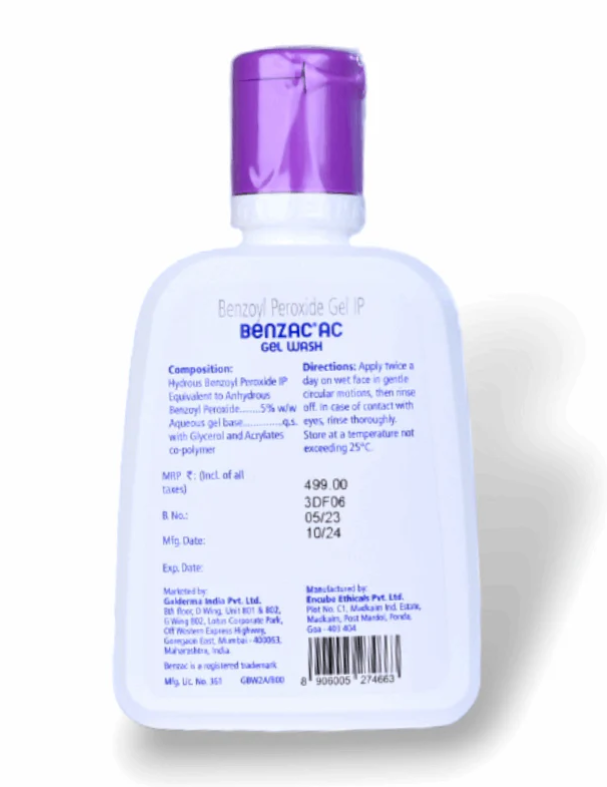Benzac AC gel facewash | 100ml