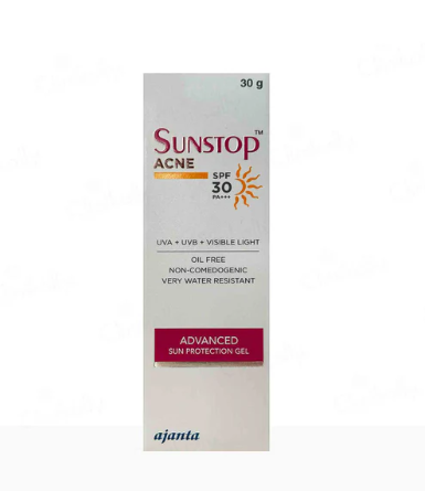 Sunstop Acne Advanced Sun Protection Gel SPF 30 PA+++ | 30gm