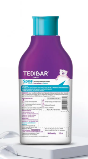 Tedibar Spoo Gentle Baby Shampoo | Curatio | 125ml