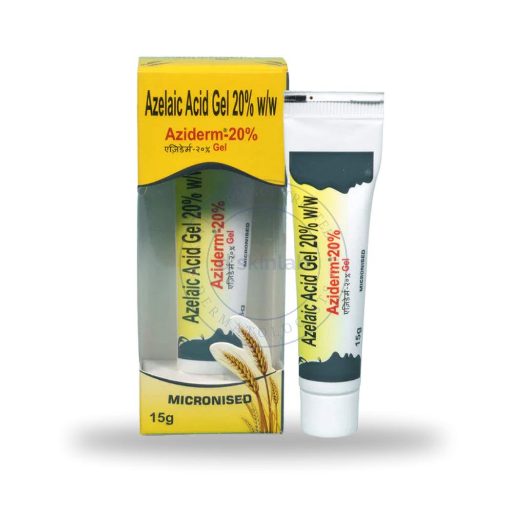 Aziderm 20% Gel | Anti acne gel | 15 gm